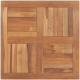 Stolna ploča od masivne tikovine četvrtasta 80 x 80 x 2,5 cm | Eponuda.com