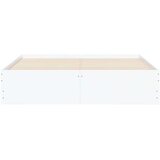  Okvir za krevet s ladicama bijela 140x200 cm konstruirano drvo | shoptok.hr