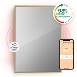 Klarstein la palma 750 pametni grelnik 2 v 1 infrardeči konvektor 85x60cm 750W ogledalo spredaj cene