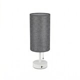  Brilagi - Stona lampa sa USB priključkom TABLON 1xE27/25W/230V bela/siva | Eponuda.com