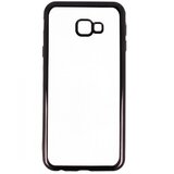  Silikonski ovitek z okvirjem za Samsung Galaxy J4 Plus (2018) J415 - črn | Shoptok.si