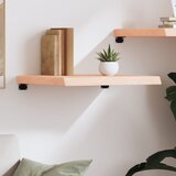  Zidna polica 60 x 50 x (2-6) cm neobrađena masivna hrastovina | Eponuda.ba
