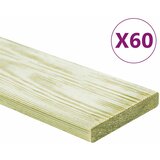 vidaXL talne plošče 60 kosov 7,2 m² 1m impregnirana trdna borovina Cene