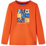  Dječja majica s dugim rukavima narančasta 128 | shoptok.hr