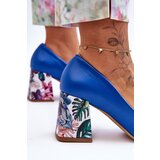 Boto Leather Pumps With Ornamental Heel Lewski Shoes | Eponuda.ba