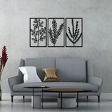 Wallity Zidna dekoracija Flowers-315, Crna Cene