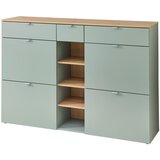 XORA omara za čevlje žajbljevo zelena, hrast artisan | Shoptok.si