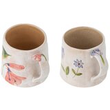 Bloomingville Krem keramičke šalice u setu 2 kom 430 ml Camilla – | shoptok.hr