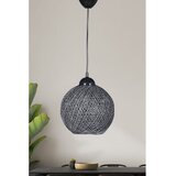 Opviq lights Crna/siva viseća svjetiljka s tekstilnim sjenilom ø 22 cm – | shoptok.hr