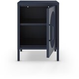 Marckeric Temno modra kovinska nočna omarica Diora – | Shoptok.si