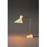 Dutchbone Kremno bela/v zlati barvi namizna svetilka s kovinskim senčilom (višina 45 cm) Gaia – | Shoptok.si