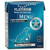 Platinum menu riba i piletina 90g Cene