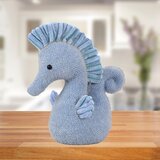Plišana igračka za maženje morski konjić 25cm - plavi | shoptok.hr