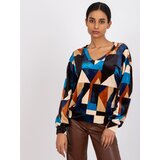 Italy Moda Blouse-DHJ-BZ-6550.74P-navy blue | shoptok.hr