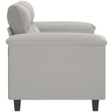  Dvosjed svjetlosivi 120 cm od mikrovlakana | shoptok.hr