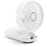 Aigostar Punjivi ručni ventilator 4W/5V 1200mAh beli | Eponuda.com