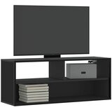 TV ormarić crni 100 x 31 x 39,5 cm konstruirano drvo i metal | shoptok.hr