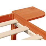  Konstrukcija postelje Voskast rjav 150 x 200 cm, (5000123556) | Shoptok.si