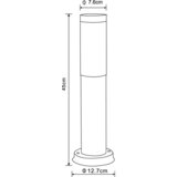 Globo Boston LED vanjska stajaća svjetiljka sa senzorom (8,5 W, 13,1 x 13,1 x 45 cm, IP44) | shoptok.hr