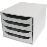  KUTIJA S 4 LADICE ECOBOX EXACOMPTA 228606D SIVA Cijene