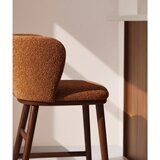 Kave Home Oblazinjen barski stol v barvi terakote (višina sedeža 65 cm) Ciselia – | Shoptok.si