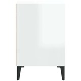 TV omarica visok sijaj bela 100x35x55 cm inženirski les, (20734729) | Shoptok.si