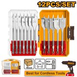 Ingco AKDL1206 Set ravnih burgija za drvo 12/1 Cene