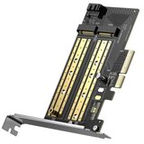 Ugreen 70504 M2 / M.2 NVME na PCI-E 3.0 razširitvena kartica z M.2 SATA podporo | Shoptok.si
