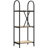  Polica Sonoma hrast 40 x 30 x 109 cm Konstruirano drvo | shoptok.hr