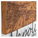 WALLXPERT Zidna dekoracija Brodovi u moru, 86 x 31 cm, Crna | Eponuda.ba