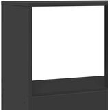  Regal za knjige crni 100x33x175 cm od konstruiranog drva | Eponuda.com