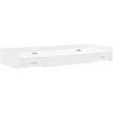 vidaXL Postelja z dodatnim prostorom za shranjevanje Bela 80 x 200 cm, (5000069927) Cene
