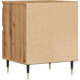 vidaXL Nočna omarica 2 kosa artisan hrast 40x35x50 cm inženirski les | Shoptok.si