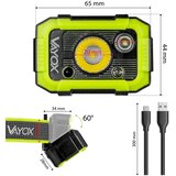  LED prigušiva punjiva čelna lampa LED/10W/5V IP66 750 lm 1500 mAh | Eponuda.com