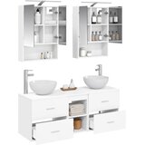  Set namještaja za kupaonicu 5 pcs Bijela | Shoptok.si
