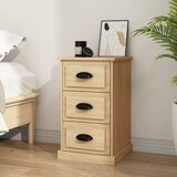 vidaXL Nočna omarica sonoma hrast 39x39x67 cm inženirski les | Shoptok.si