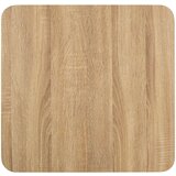 vidaXL Bistro miza svetlo rjava 50x50 cm mediapan | Shoptok.si