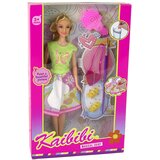  Lutka za igru u haljini za bojanje Painting Dress - 29 cm -zelena | shoptok.hr