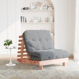 vidaXL Futon na razvlačenje s madracem 80x206x11 cm masivna duglazija | shoptok.hr