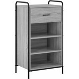  Ormar za cipele 51 x 36,5 x 93 cm Konstruirano drvo Siva Sonoma | shoptok.hr