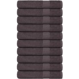 vidaXL Ručnici za saunu 10 kom antracit 80x200 cm 360 gsm 100 % pamuk | shoptok.hr