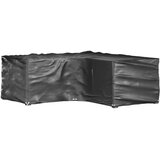 vidaXL Prevleka za pohištvo L oblike 2 kosa 16 obročkov 215x215x70 cm | Shoptok.si