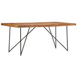  Blagovaonski stol od masivnog drva bagrema 180 x 90 x 76 cm | shoptok.hr