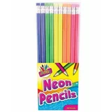Tallon Grafitni svinčnik z radirko HB neon 10 kosov 6366
