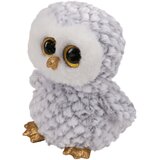 Ty Plišana igračka - Beanie Boos, Owlette sova, bijela, 24 cm (008421370863) | shoptok.hr