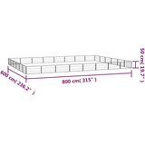  Ograda za pse s 28 panela crna 100 x 50 cm čelik obložen prahom | shoptok.hr