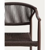 Kave Home Rjav vrtni stol iz ratana Livadia – | Shoptok.si