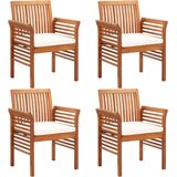 vidaXL 5-dijelni vrtni blagovaonski set s jastucima bagremovo drvo | shoptok.hr