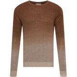 Imperial Pulover rjava / svetlo rjava | Shoptok.si
