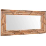  Okrasno ogledalo tikovina 120x60 cm pravokotne oblike | Shoptok.si